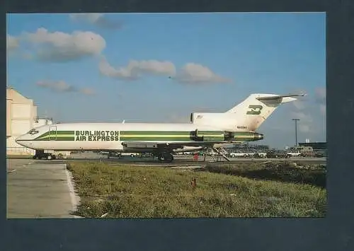 [Ansichtskarte] BURLINGTON AIR EXPRESS, Boeing B 737-173C. 