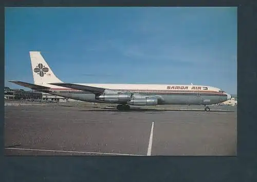 [Ansichtskarte] SAMOA AIR, Boeing B 707-351C. 