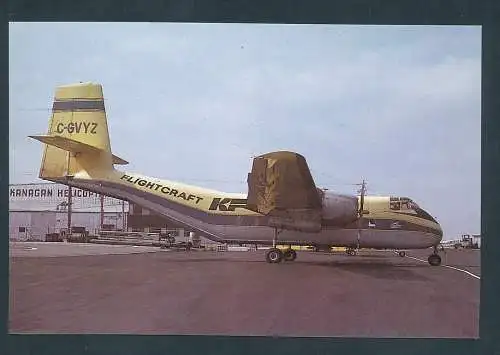 [Ansichtskarte] Kelowna Flightcraft Air, De Havilland DHC 4 A Caribou. 