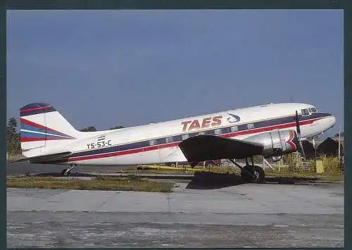 [Ansichtskarte] TAES, DC-3C YS-53-C. 