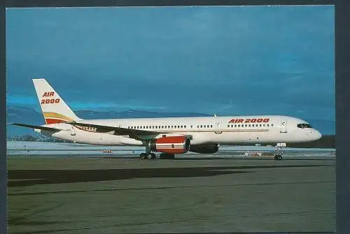 [Ansichtskarte] AIR 2000, Boeing 757-225. 