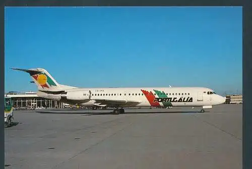 [Ansichtskarte] PORTUGALIA, Fokker 100. 