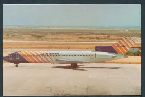 [Ansichtskarte] AIR COLUMBUS, Boeing 727-2J4. 