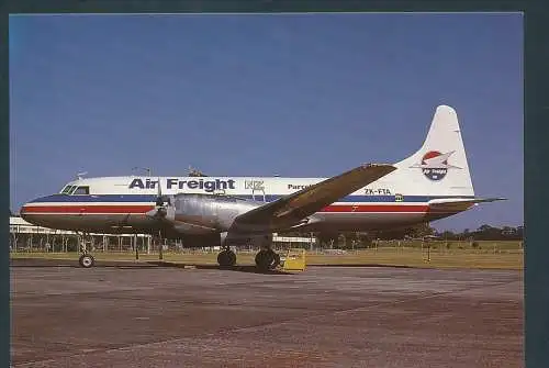 [Ansichtskarte] AIR FREIFGT NZ, Convair CD/580. 