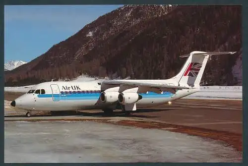 [Ansichtskarte] AIR UK, BaE 146. 