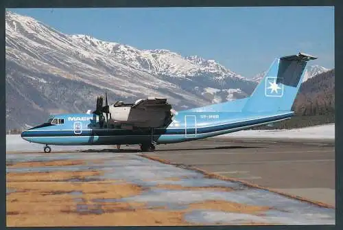 [Ansichtskarte] MAERSK, DeHavilland Dash 7. 