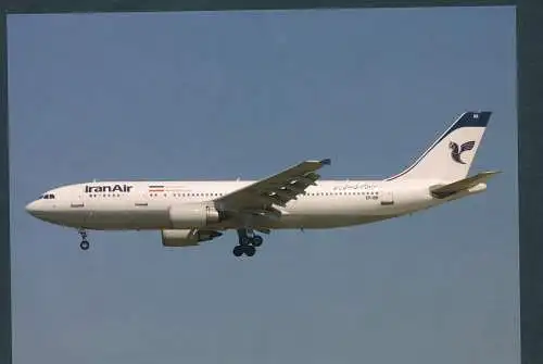 [Ansichtskarte] IRAN AIR, Airbus A300-605. 