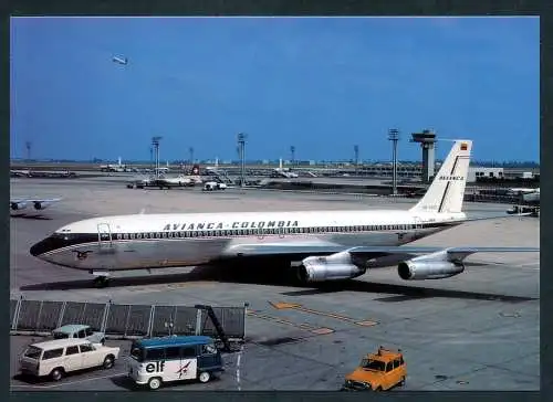 [Ansichtskarte] AVIANCA, B707-359. 