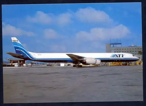 [Ansichtskarte] ATI, DC-8-71F. 