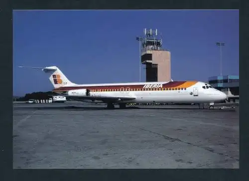 [Ansichtskarte] IBERIA, DC-9-32. 