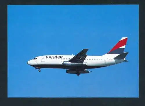 [Ansichtskarte] EURALAIR, Boeing 737-200. 