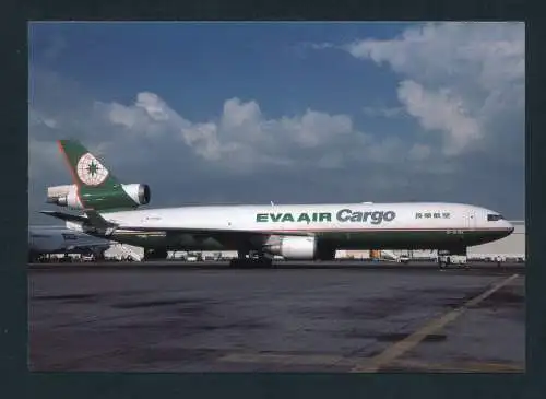 [Ansichtskarte] EVA AIR CARGO, MD-11. 