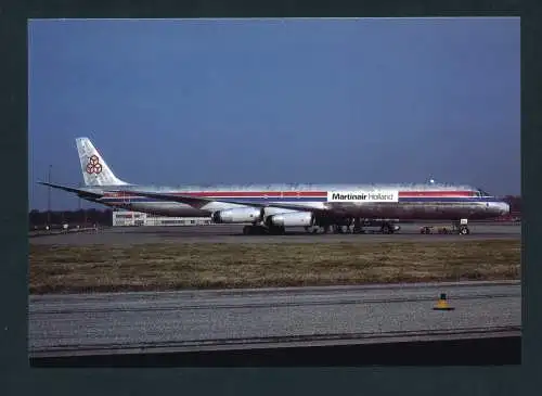 [Ansichtskarte] MARTINAIR HOLLAND, DC-8-63CF. 