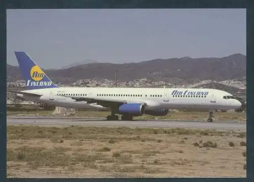 [Ansichtskarte] AIR FINNLAND, Boeing B757-200. 