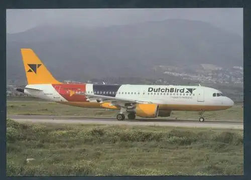 [Ansichtskarte] DUTCHBIRD, Airbus A320. 