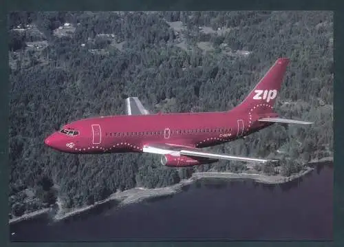 [Ansichtskarte] ZIP, Boeing B737-200. 