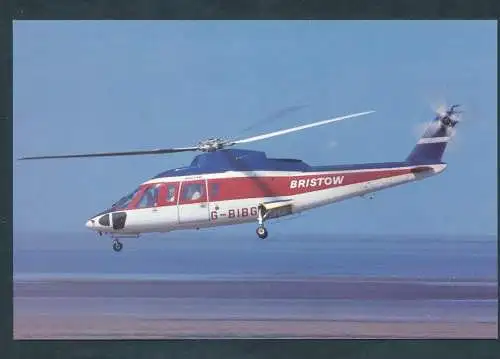 [Ansichtskarte] BRISTOW HELICOTERS, SIKORSKY S-76A. 