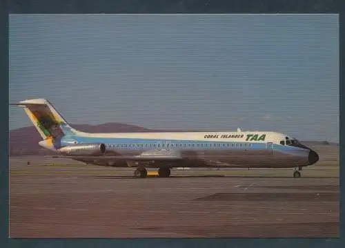 [Ansichtskarte] TAA CORAL ISLANDER, Douglas DC.9 31. 