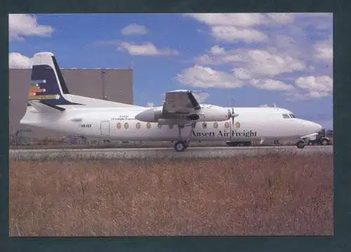 [Ansichtskarte] ANSETT AIR, Fokker F27. 