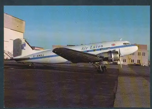 [Ansichtskarte] AIR LUTON, Douglas DC-3 Daktoto 6. 