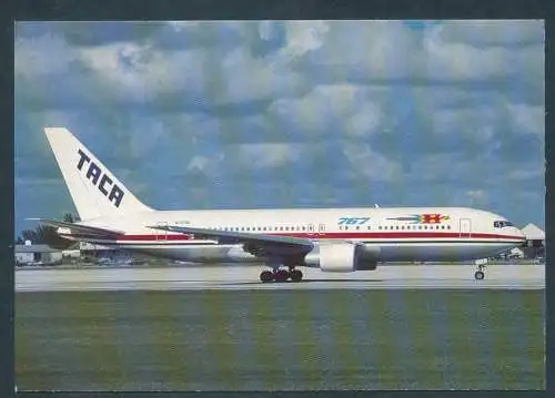 [Ansichtskarte] TACA, Boeing 767-200. 