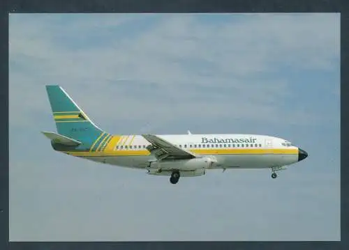 [Ansichtskarte] BAHAMASAIR, Boeing 737-200. 