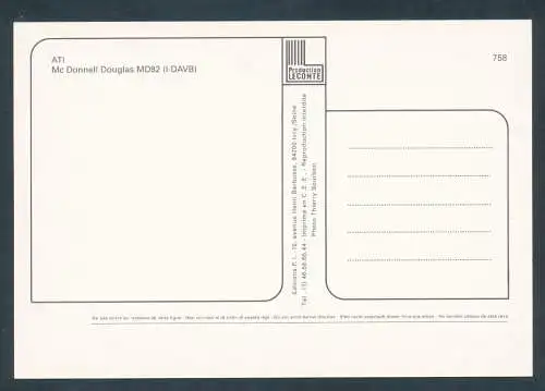 [Ansichtskarte] ATI, Mc Donnell Douglas MD82. 