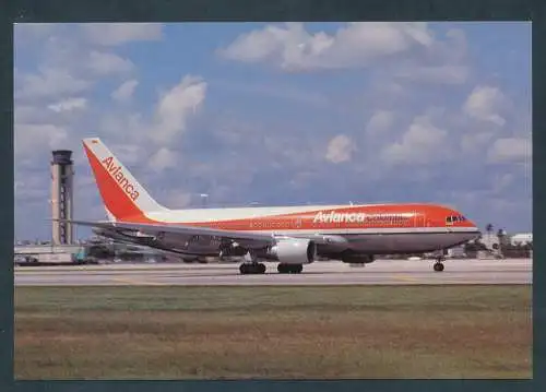 [Ansichtskarte] AVIANCA COLOMBIA, Boeing 767-200. 