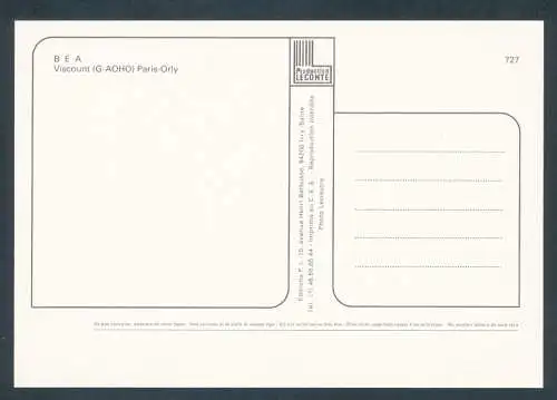[Ansichtskarte] BEA, Viscount. 