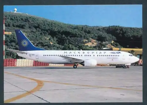 [Ansichtskarte] MACEDONIAN, B737-46J. 