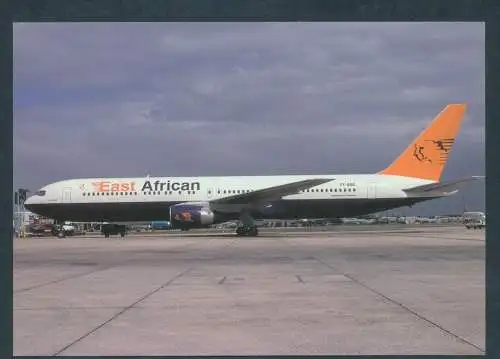 [Ansichtskarte] EAST AFRICAN, Boeing B767-300. 