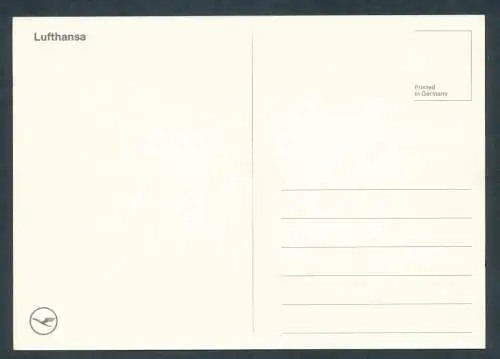 [Ansichtskarte] Lufthansa. 