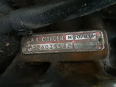 Citroen CX 2000 Motor 1. Serie früh Oldtimer