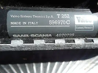 Saab 9000 Wärmetauscher Valeo T252 595970C Youngtimer Oldtimer