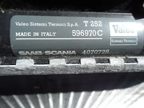 Saab 9000 Wärmetauscher Valeo T252 595970C Oldtimer