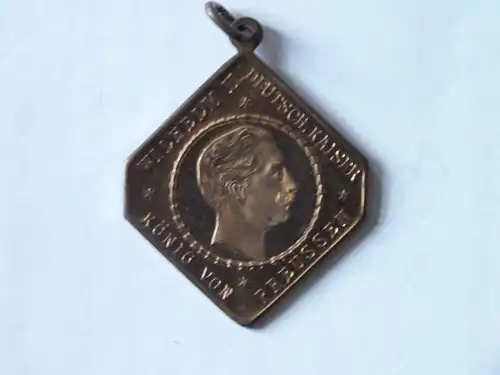 Medaille, WIlhelm II. D. Kaiser Kaisermanöver u. Parade III. IV. Armeecorps 1912