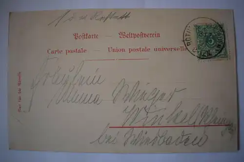 Ak Gruss aus Bad Rothenfels, 1897 gelaufen