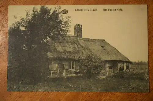 Ak Lichtervelde - Het oudste Huis, um 1916 nicht gelaufen