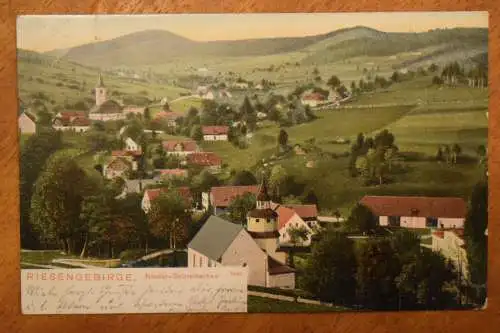 Ak Riesengebirge, Nieder-Schreiberhau, um 1913 gelaufen