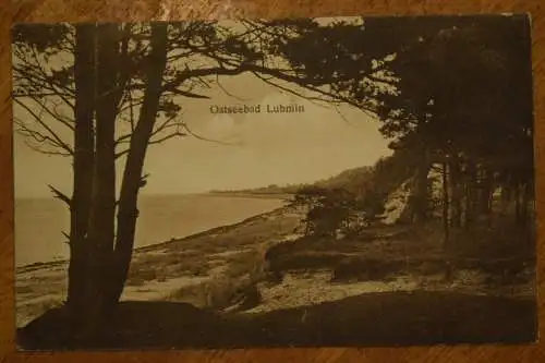 Ak Ostseebad Lubmin, um 1928 gelaufen