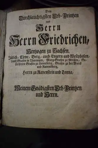 Antikes Buch D. Heinrich Müllers Evangelischer Hertzens-Spiegel, Erfurt 1751