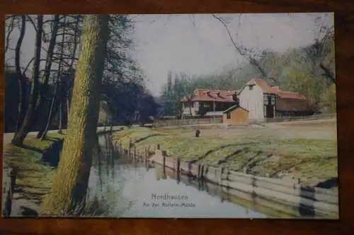 Ak Nordhausen an der Rotleim-Mühle, um 1920 nicht gelaufen