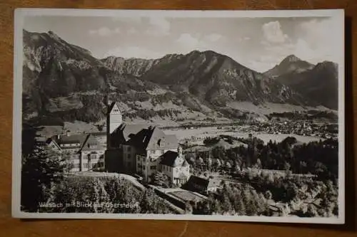 Ak Wasach, mit Blick auf Oberstdorf, 1930 gelaufen