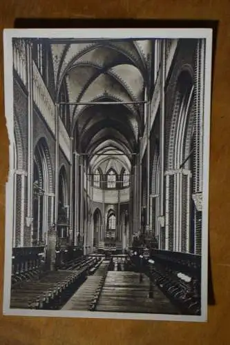 Ak Doberan, Abteikirche, Mittelschiff und Chor, um 1930 nicht gelaufen