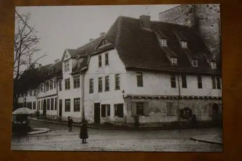 Ak Halle (S.), Franckeplatz/Ecke Steinweg, Foto von Gottfried Riehm um 1890
