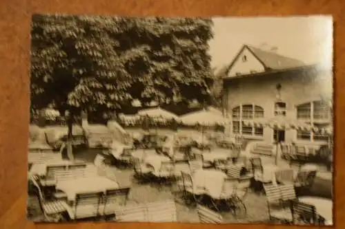 AK Halle / Saale, HO-Cafe Am Heiderand,  Dölauer Heide, 1965 gelaufen