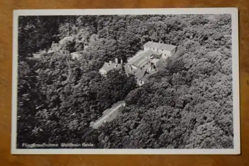AK Halle / Saale, Fliegeraufnahme Waldhaus Heide, um 1930 nicht gelaufen
