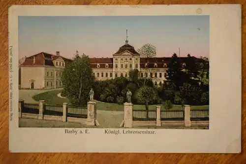 Barby a. E., Königl. Lehrerseminar, 1909 gelaufen