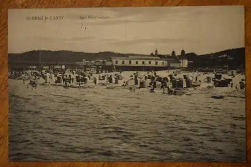 Seebad Misdroy, Zur Hochsaison, 1918 gelaufen