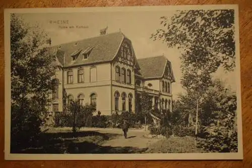 Rheine, Partie am Kurhaus,   um 1916 gelaufen